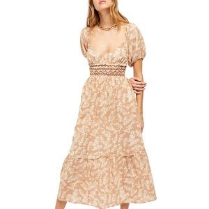 Free People Ellie Printed Maxi Dress